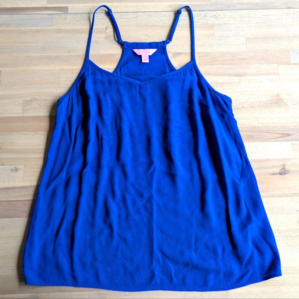 Lilly Pulitzer Dusk Racerback Tank (Sz XXS)